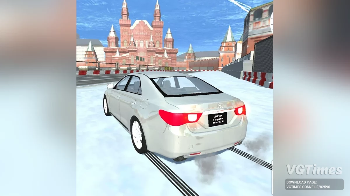 Simple Car Crash Physics Sim — Toyota Mark X