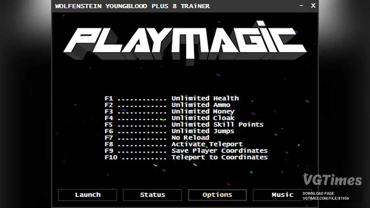 Wolfenstein: Youngblood — Трейнер (+8) [FLT]