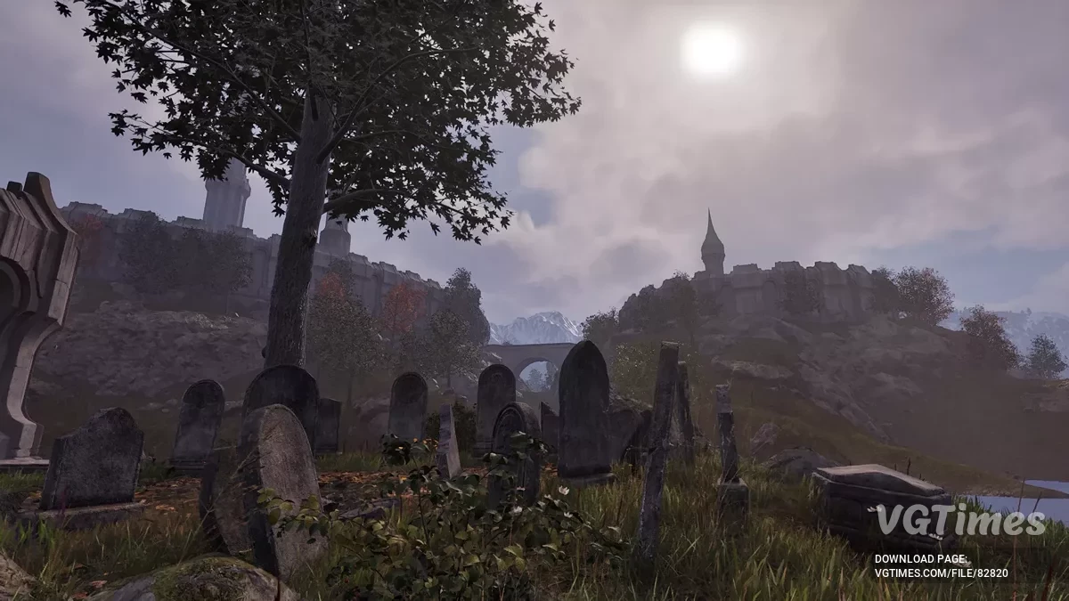 The Elder Scrolls 4: Oblivion Remastered — Увеличенное кладбище