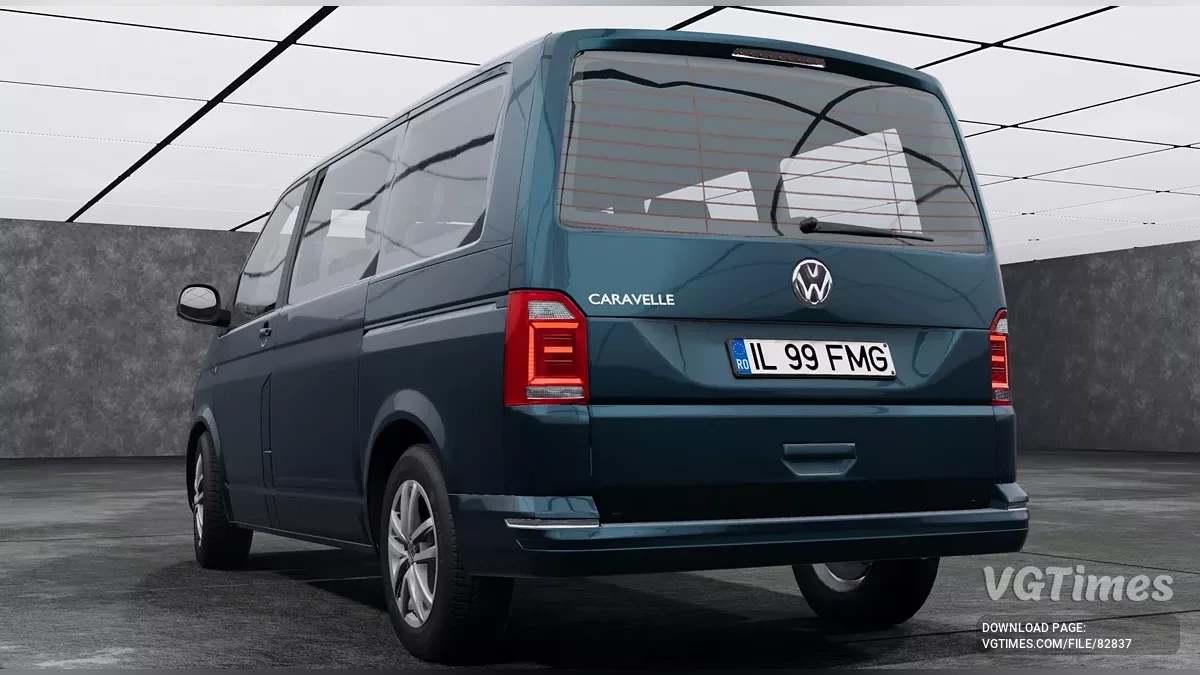 BeamNG.drive — Volkswagen Transporter T6 v6.66 (0.35.x)