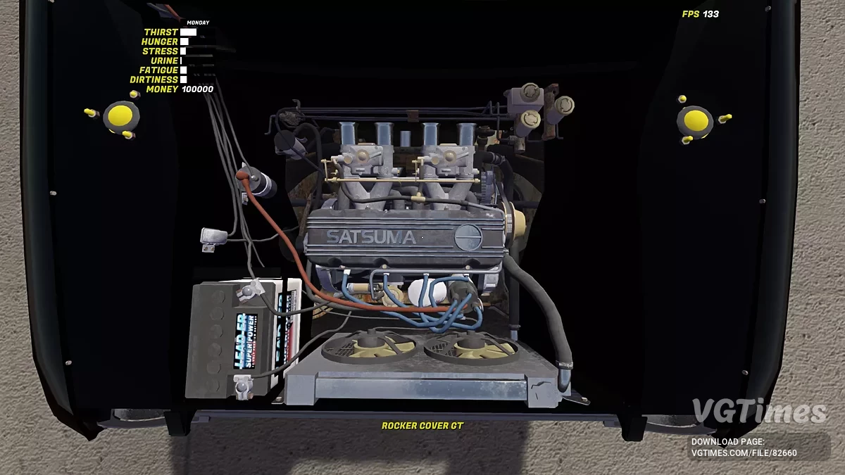 My Summer Car — Заряженная Сатсума, 100к марок, сюжет не тронут, есть Хайосико и Гифу