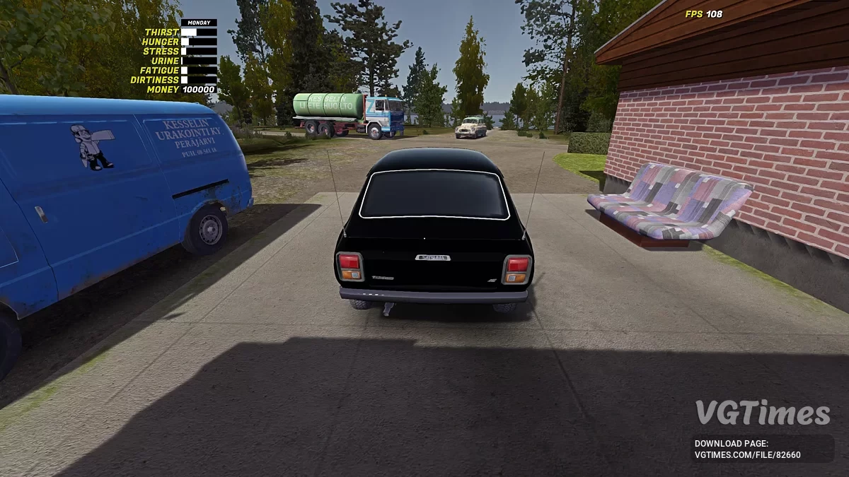 My Summer Car — Заряженная Сатсума, 100к марок, сюжет не тронут, есть Хайосико и Гифу