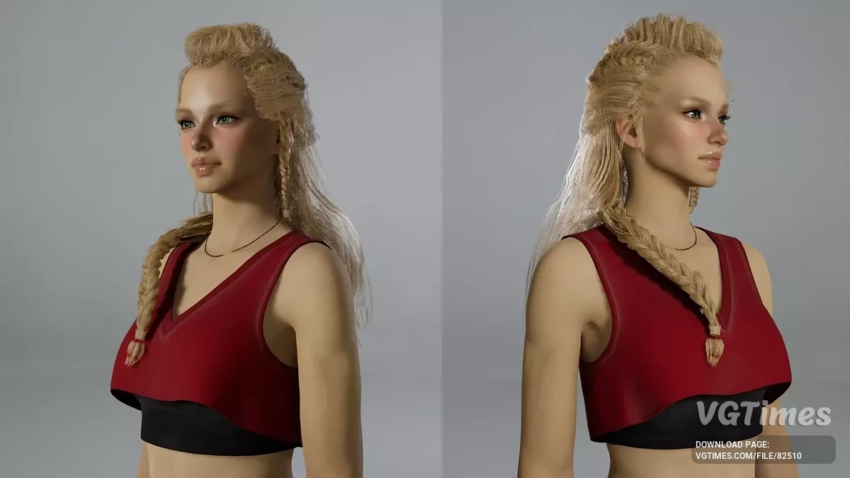 inZOI — Женская коса викинга