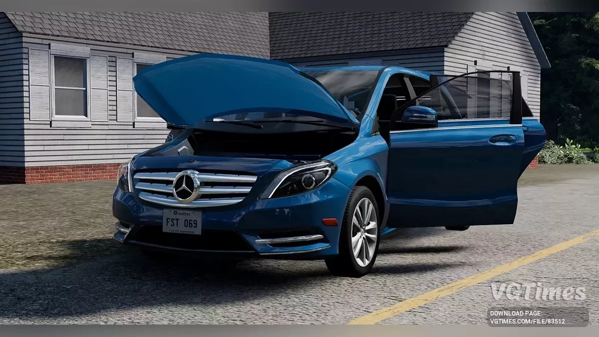 BeamNG.drive — 2011-2014 Mercedes-Benz B-Class v2.2 (0.35.x)