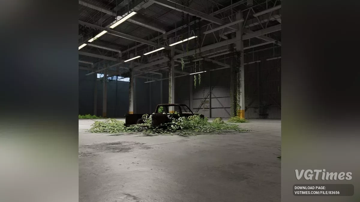 BeamNG.drive — Abandoned Garage v1.3 (0.35.x)