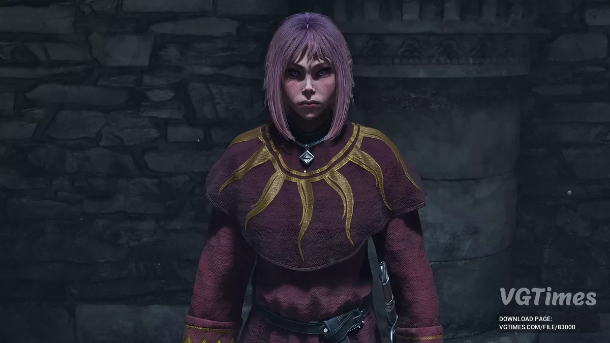 The Elder Scrolls 4: Oblivion Remastered — Аяка - молодая эльфийка