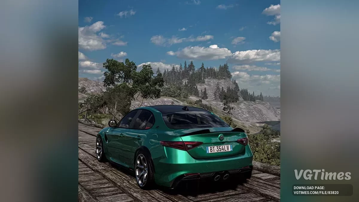 BeamNG.drive — Alfa Romeo Giulia v1.20 (0.35.x)