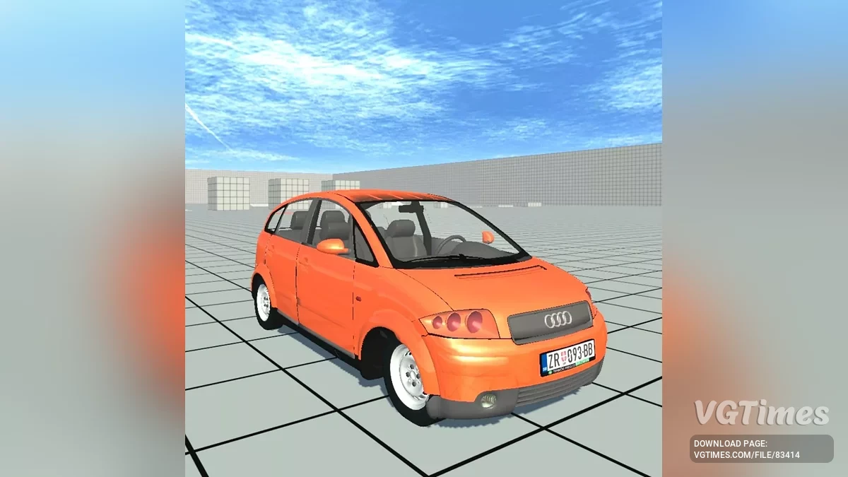 Not Simple Car Crash — Audi A2