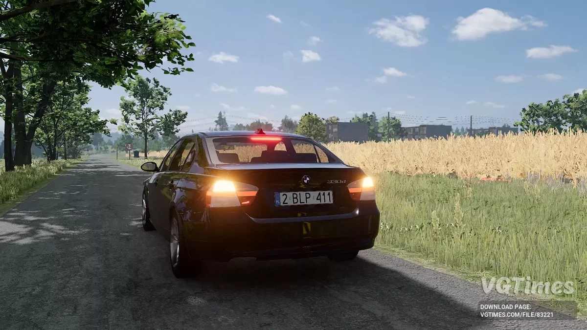 BeamNG.drive — BMW 3-Series (E90) v1.2 (0.35.x)