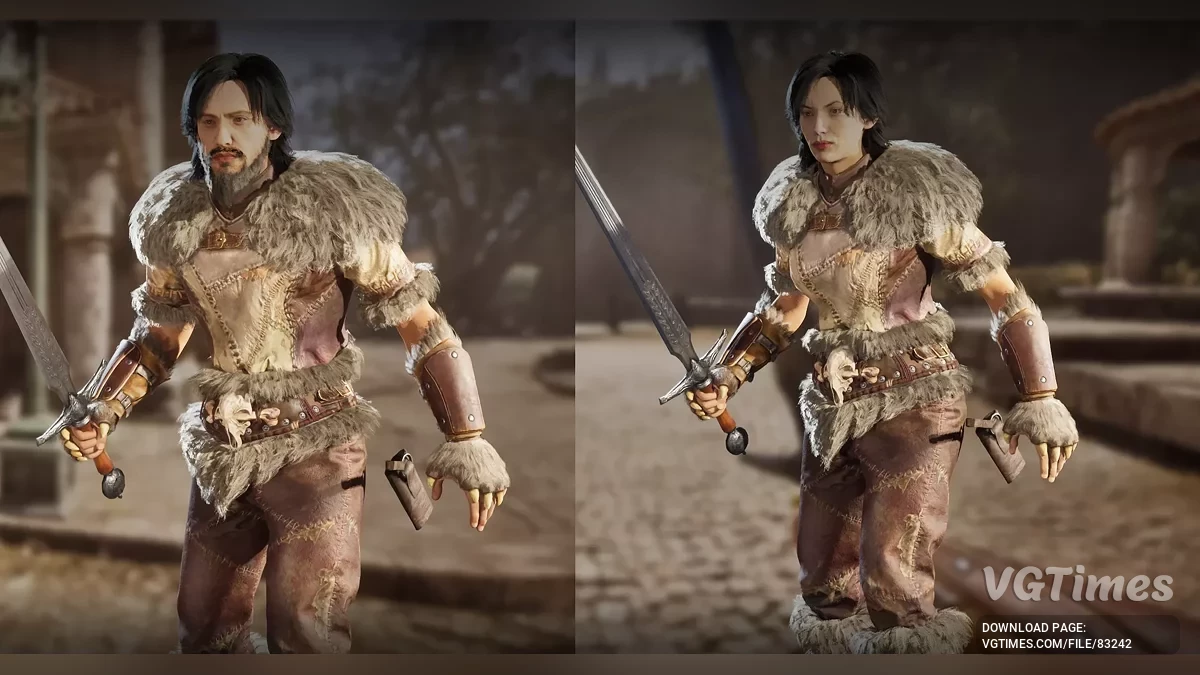 The Elder Scrolls 4: Oblivion Remastered — Более тонкая меховая броня