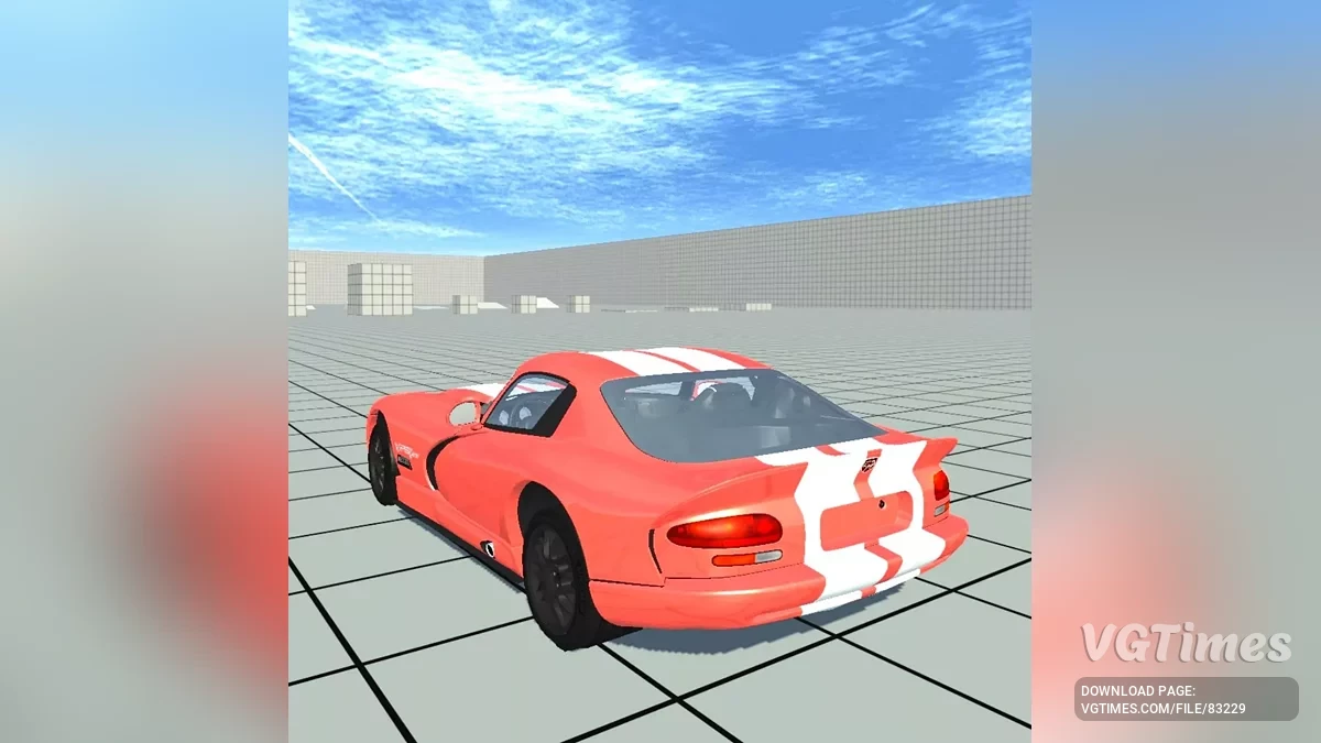 Not Simple Car Crash — Dodge Viper SR1