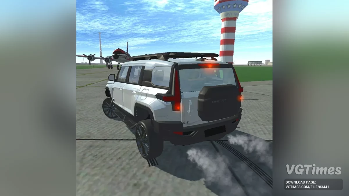 Simple Car Crash Physics Sim — DongFeng M hero