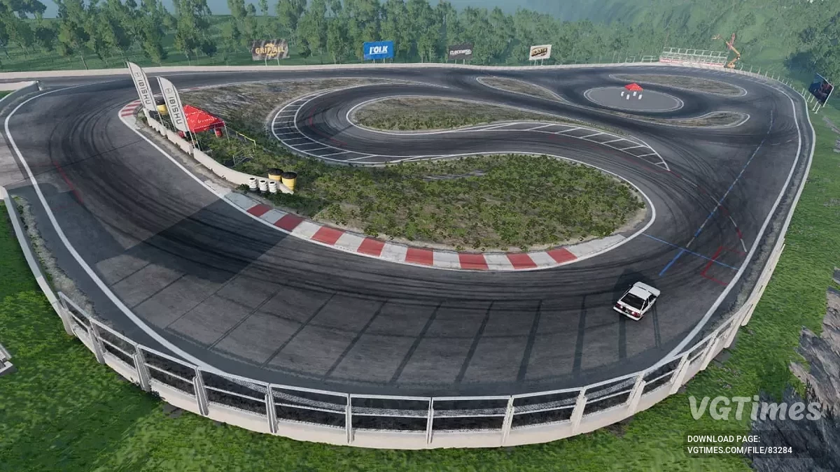 BeamNG.drive — Drift Compound (TLDC) v1.2 (0.35.x)