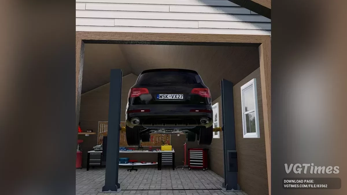 BeamNG.drive — Двухстоечный подъемник v1.0 (0.35.x)