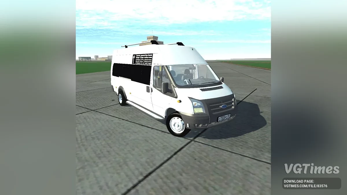 Simple Car Crash Physics Sim — Ford Transit Чечня