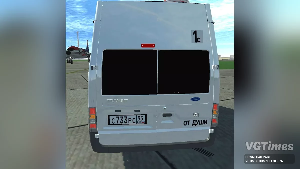 Simple Car Crash Physics Sim — Ford Transit Чечня