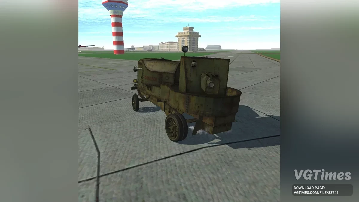 Simple Car Crash Physics Sim — Garford-Putilov 1915