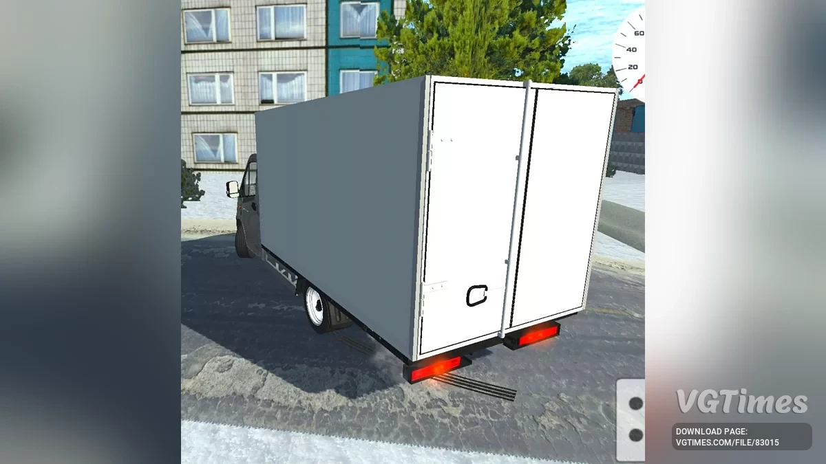 Simple Car Crash Physics Sim — Газель Next грузовая