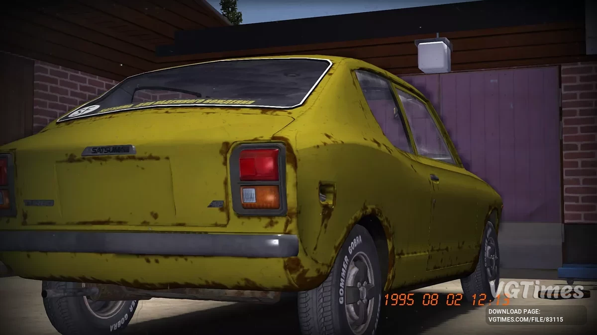 My Summer Car — Готовая к техосмотру стоковая Сатсума