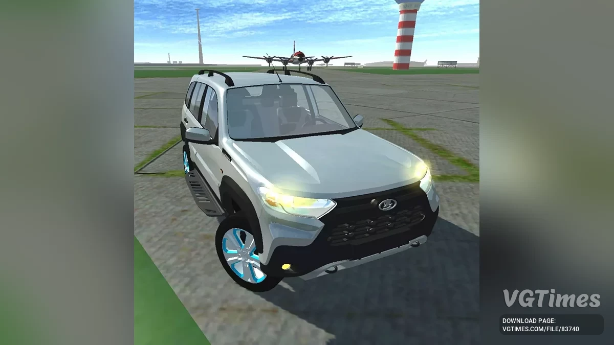 Simple Car Crash Physics Sim — Lada Niva E-Travel