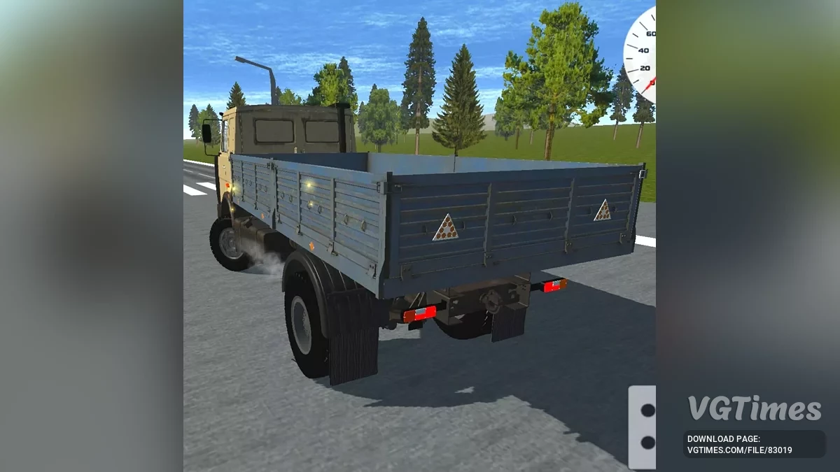 Simple Car Crash Physics Sim — МАЗ-5551 бортовой