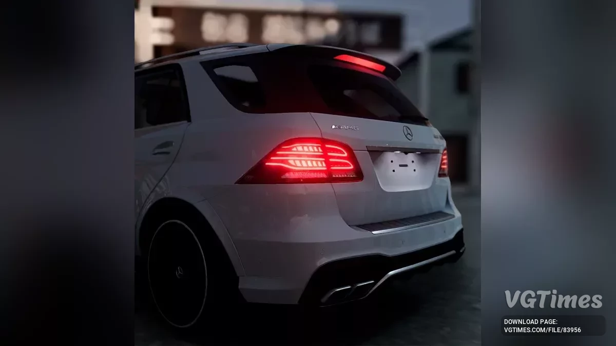 BeamNG.drive — Mercedes-Benz W166 fix (0.35.x)