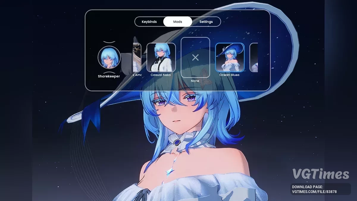 Wuthering Waves — No Reload Mod Manager (Skin Selection)