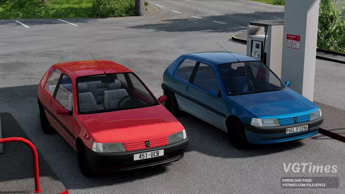 BeamNG.drive — Peugeot 106 PUG v1.0 (0.35.x)