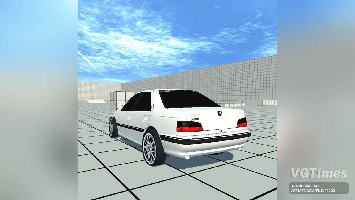 Not Simple Car Crash — Peugeot PARS ELX