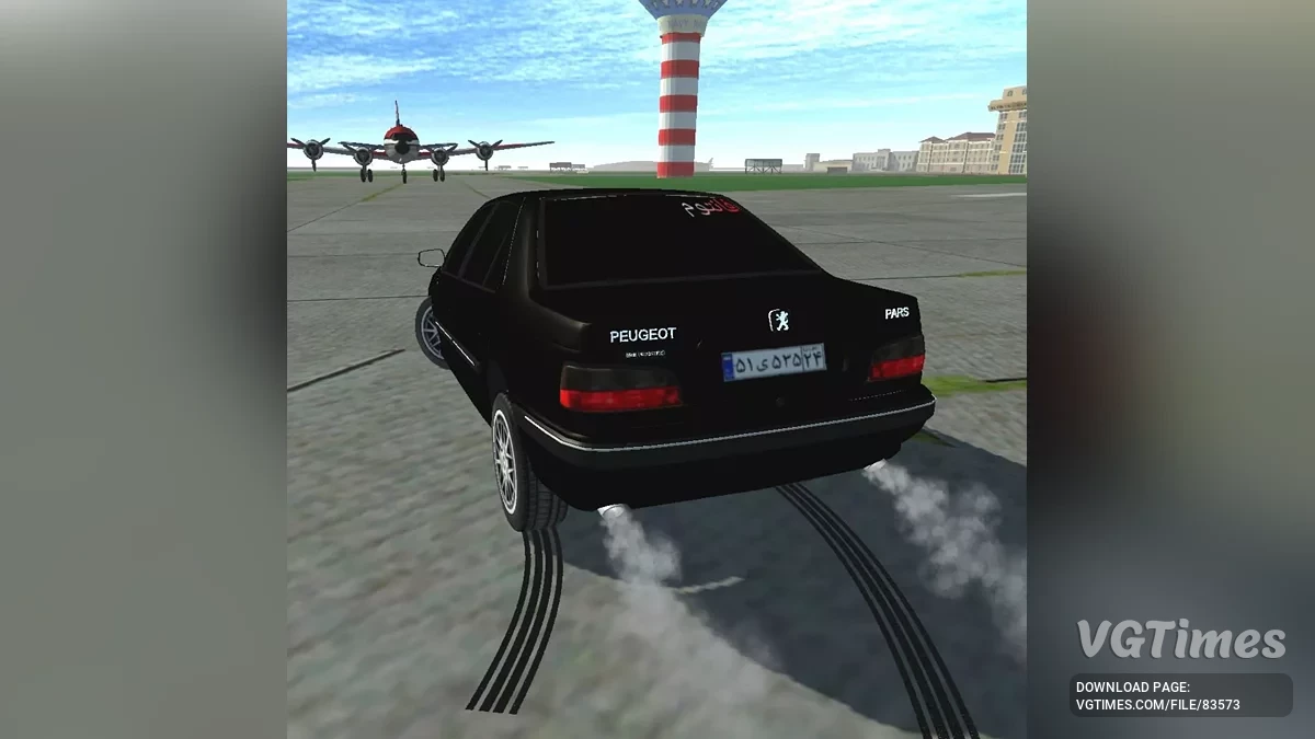 Simple Car Crash Physics Sim — Peugeot Pars FANTOUM