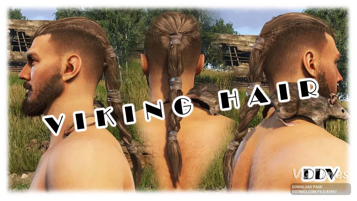 Kingdom Come: Deliverance 2 — Прическа викингов