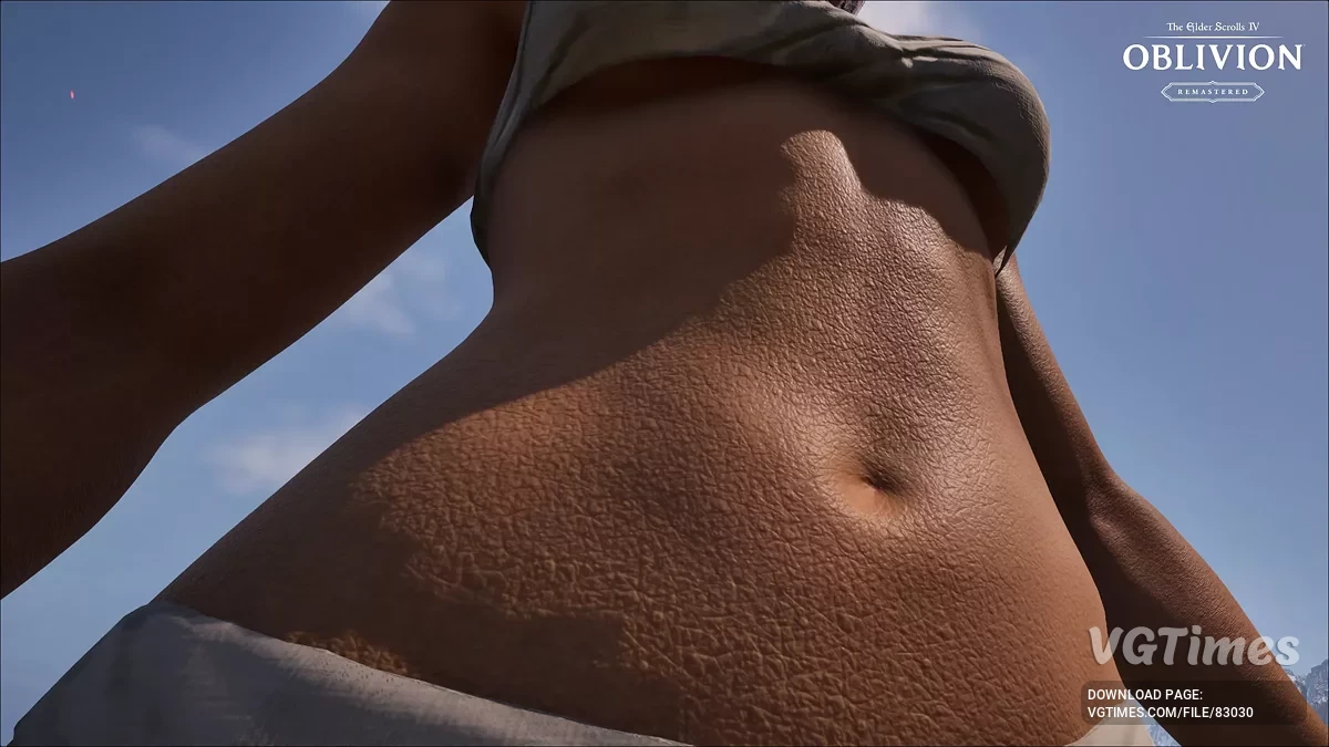 The Elder Scrolls 4: Oblivion Remastered — Реалистичная высококачественная кожа