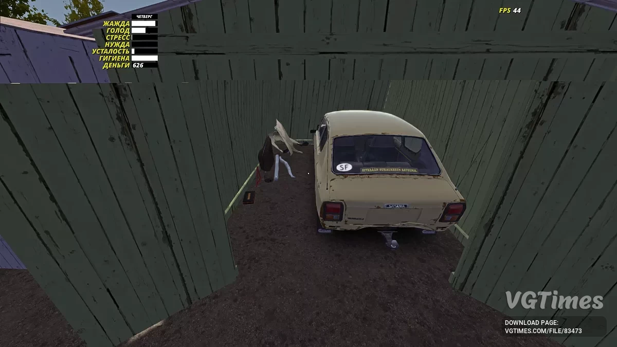 My Summer Car — Реставрация Сатсумы после аварии