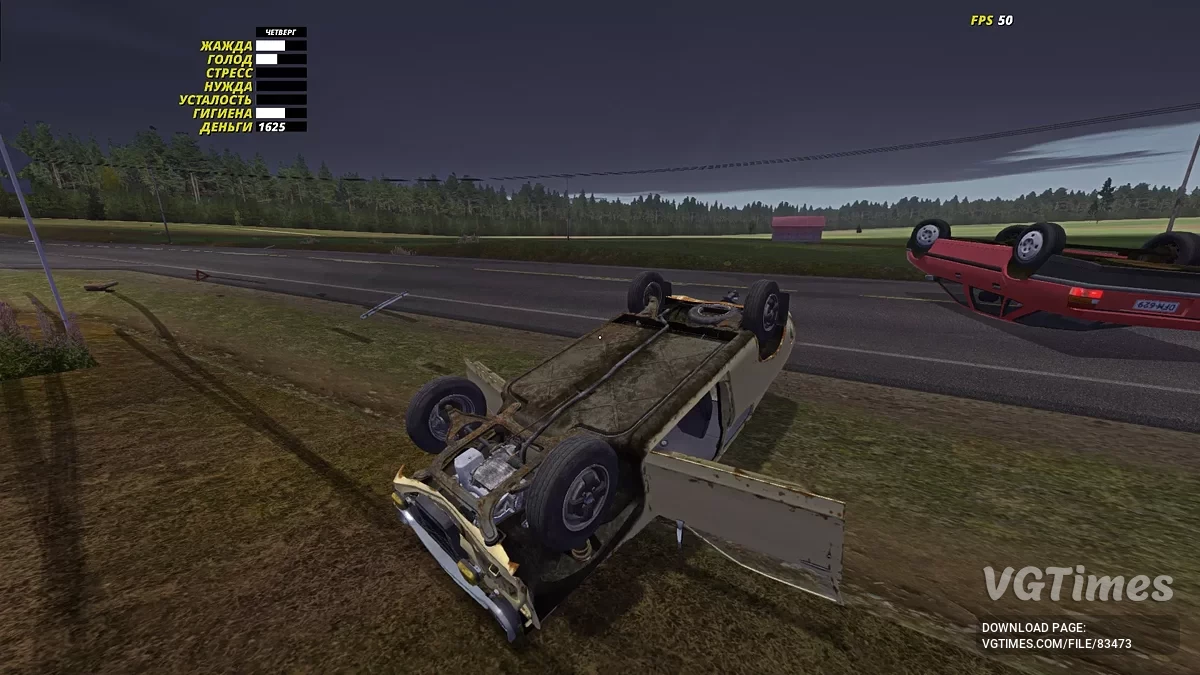 My Summer Car — Реставрация Сатсумы после аварии