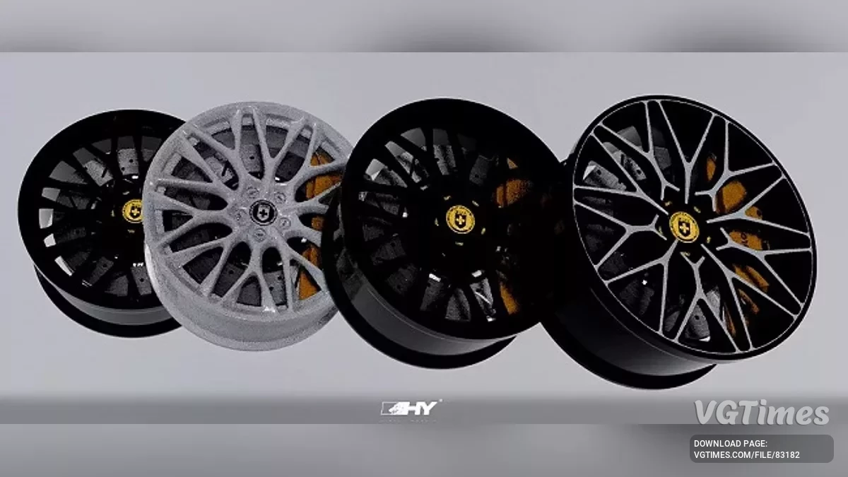 BeamNG.drive — RIM'S HRE P200 Wheel Pack v1.0 ReWork (0.35.x)