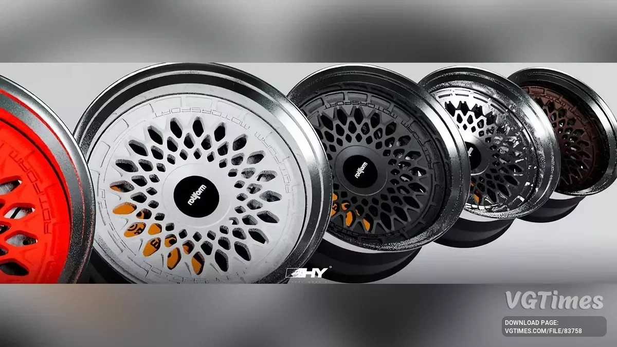 BeamNG.drive — Rotiform LH-R WheelPack v1.0 (0.35.x)