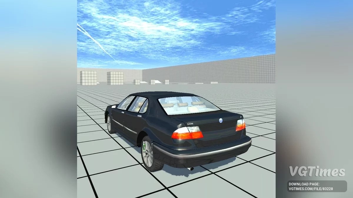 Not Simple Car Crash — Saab