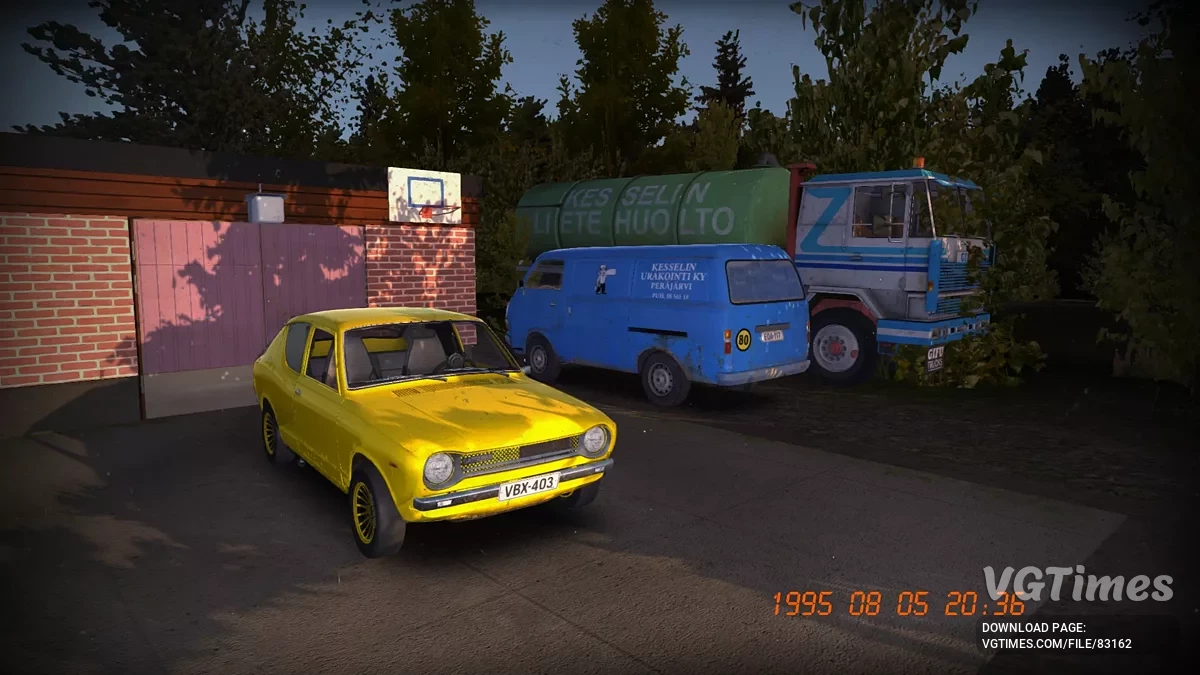 My Summer Car — Сток Сатсума, 500к марок, фургон и гифу у дома