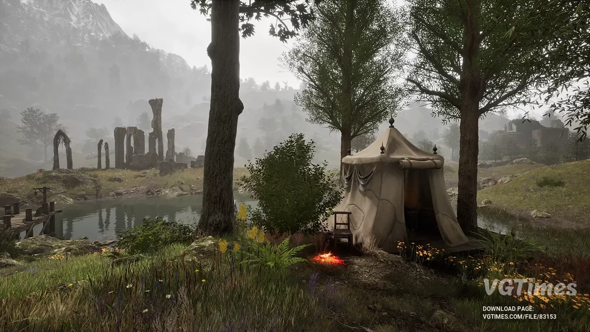 The Elder Scrolls 4: Oblivion Remastered — Стартовый лагерь Эли