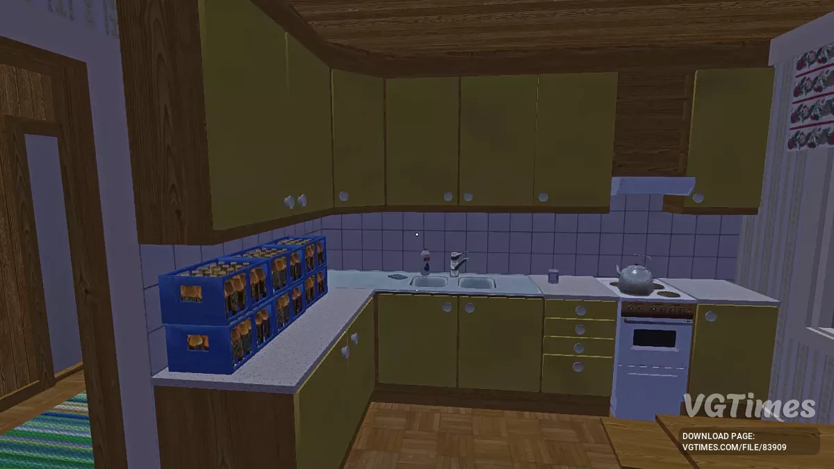 My Summer Car — Стоковая Сатсума с комфортом, в доме полно еды и пива