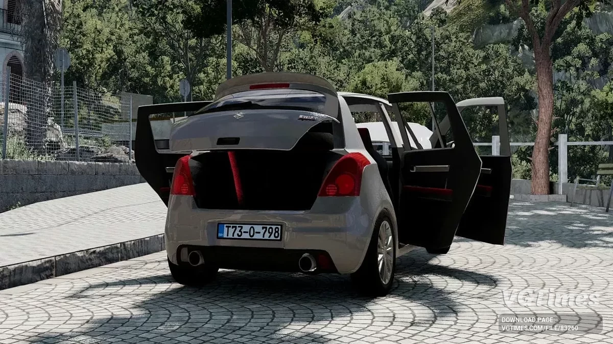 BeamNG.drive — Suzuki Swift 2004-2010 v1.7 (0.35.x)