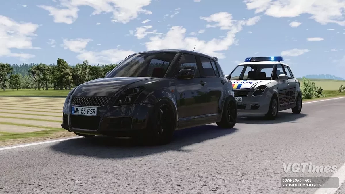 BeamNG.drive — Suzuki Swift 2004-2010 v1.7 (0.35.x)