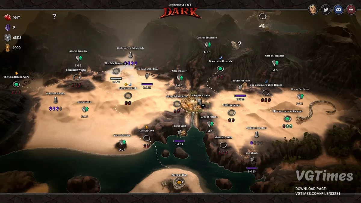 Conquest Dark — Таблица для Cheat Engine [UPD: 08.05.2025]
