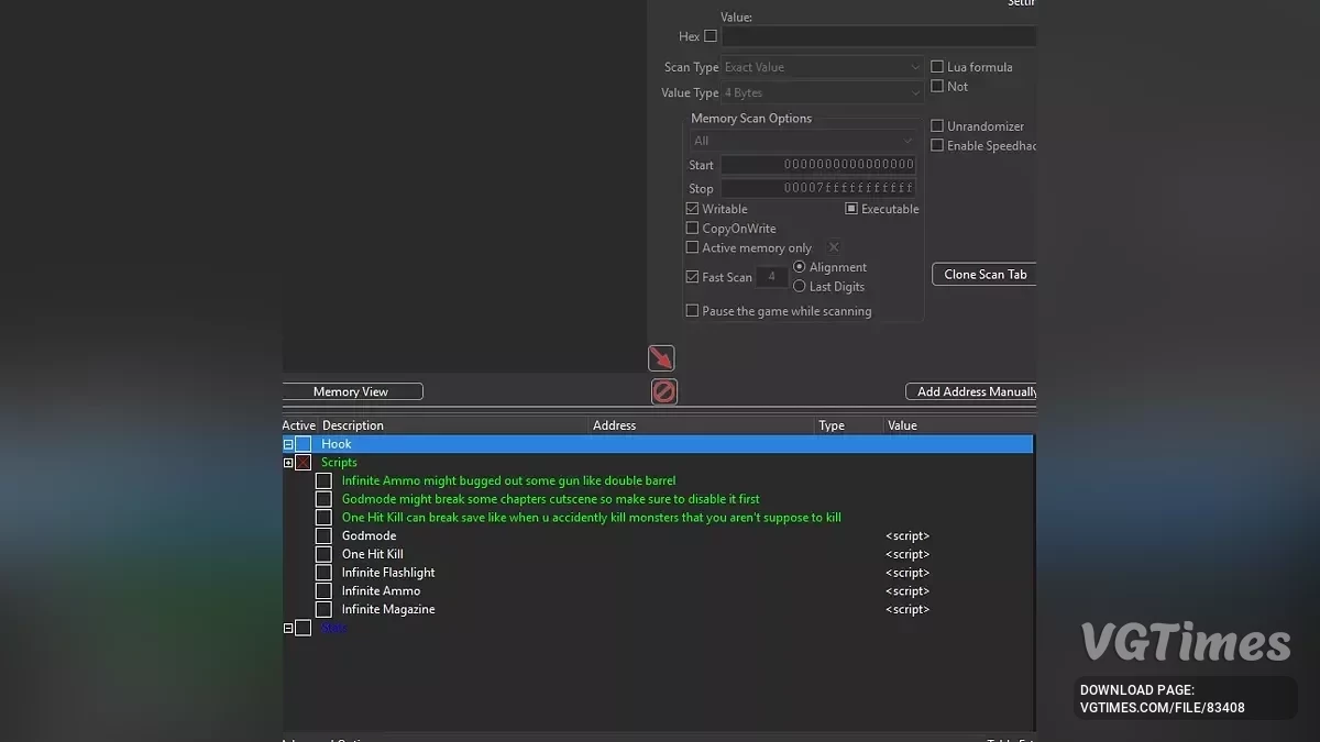 Metro: Last Light — Таблица для Cheat Engine [UPD: 12.05.2025]