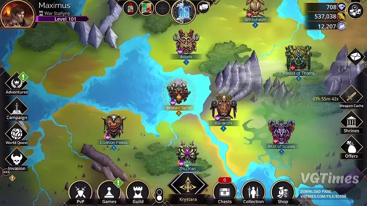 Gems of War — Таблица для Cheat Engine [UPD: 21.07.2025]
