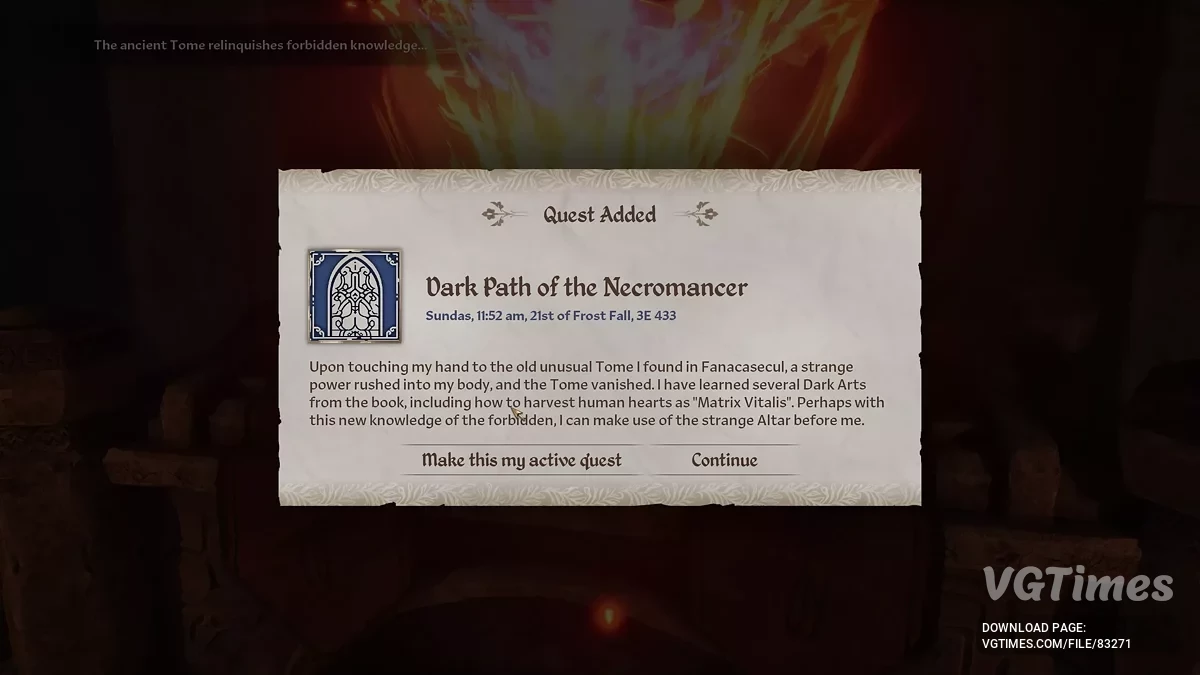 The Elder Scrolls 4: Oblivion Remastered — Темный путь некроманта