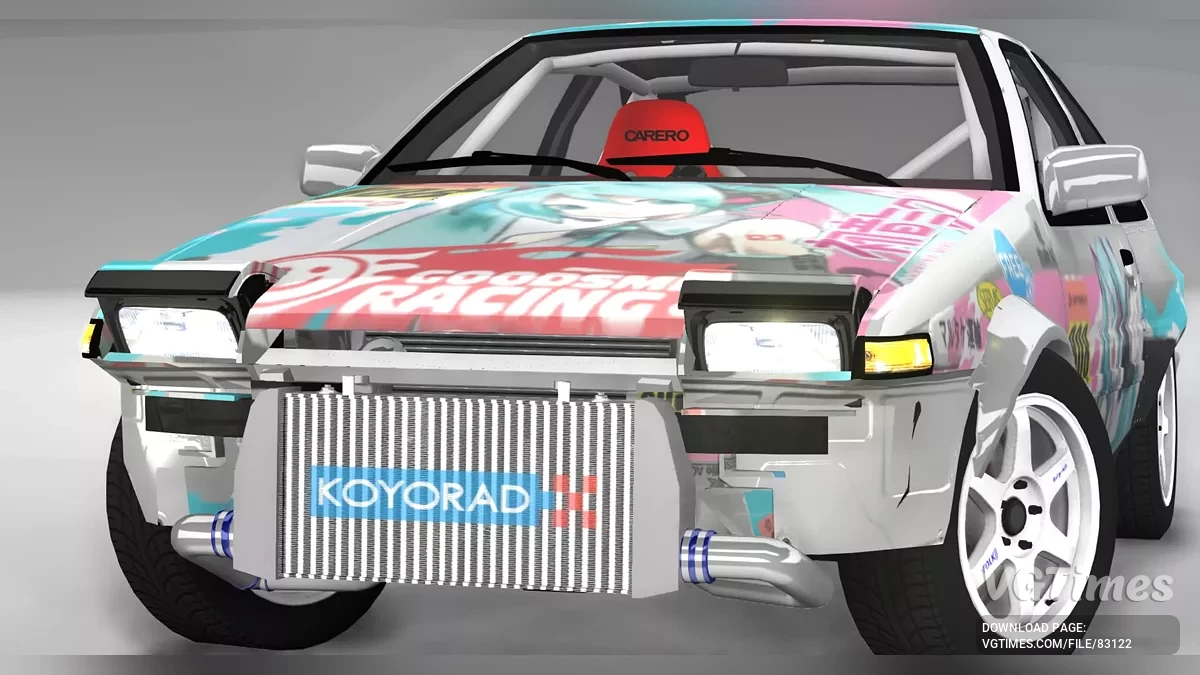 BeamNG.drive — Toyota AE86 Sprinter Trueno/Levin v17.6 (0.35.x)