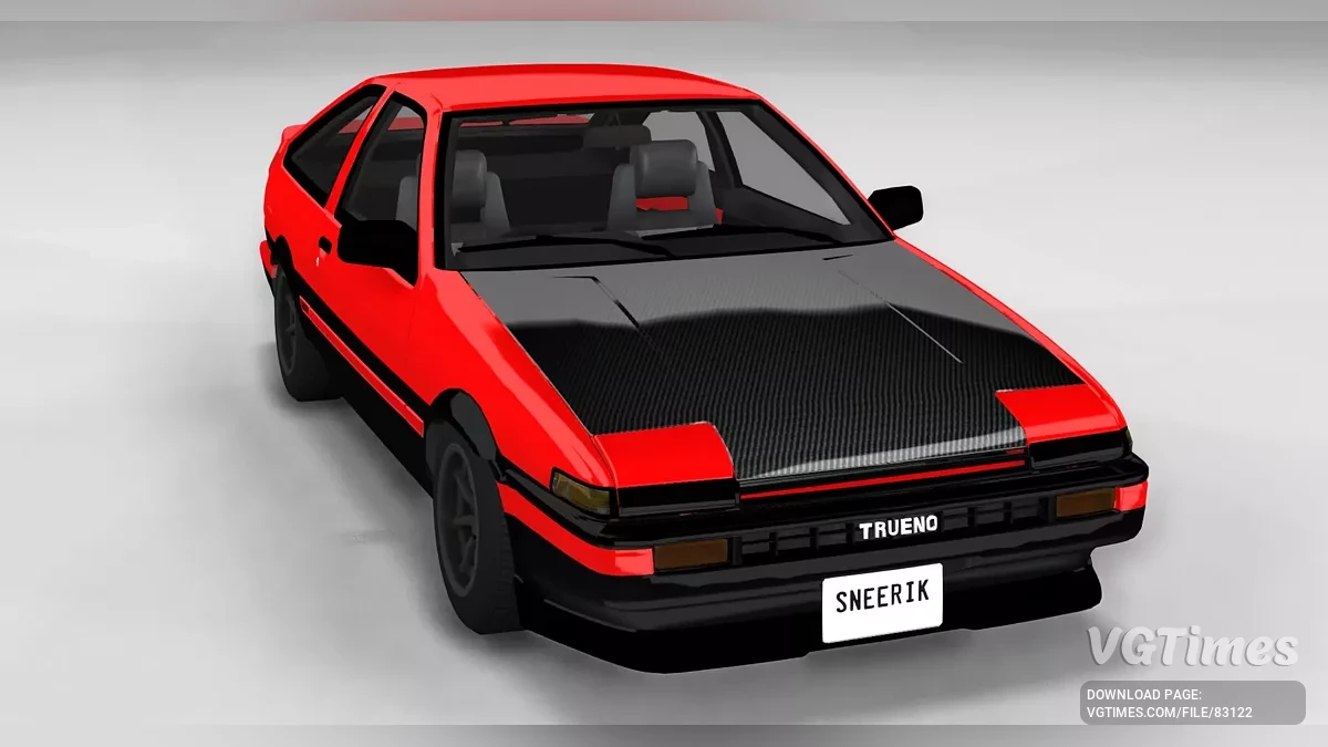 BeamNG.drive — Toyota AE86 Sprinter Trueno/Levin v17.6 (0.35.x)