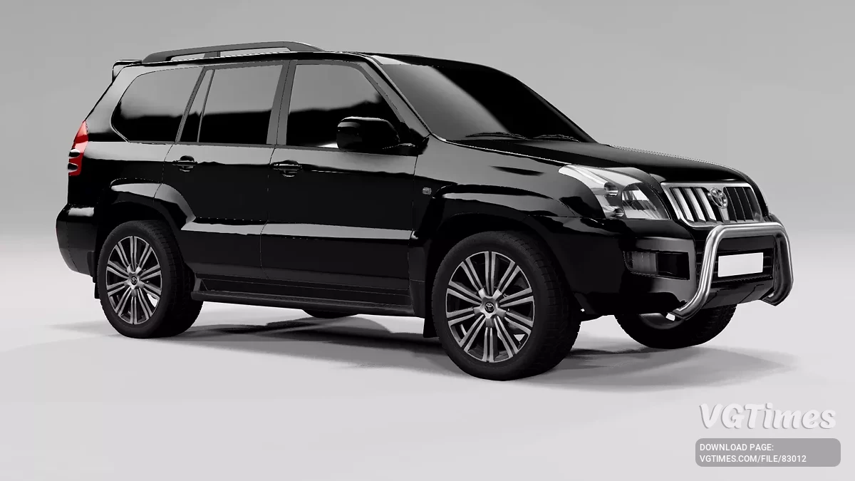 BeamNG.drive — Toyota Land Cruiser Prado 120 v1.0 CB ReWork (0.35.x)
