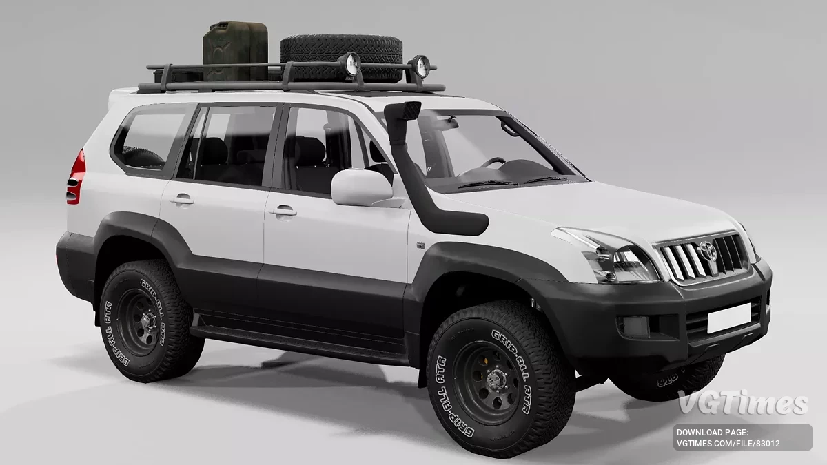 BeamNG.drive — Toyota Land Cruiser Prado 120 v1.0 CB ReWork (0.35.x)